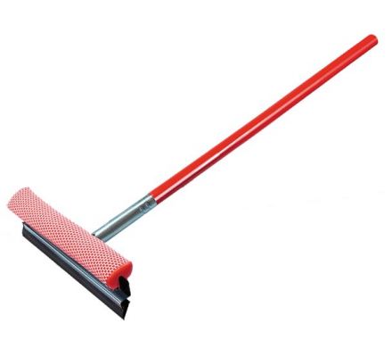 Stainless Steel Water Squeegee with Wheel Dew Broom Floor Surface Water  Pusher