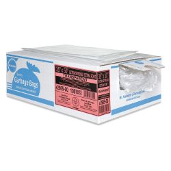 RALSTON 2954-00, GARBAGE BAG-PLASTIC (500/CASE) - 22" X 24" CLEAR 2954-00