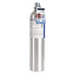 CALIBRATION GAS, 25PPM H2S, 11 6L