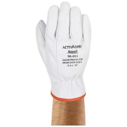 LEATHER PROTECTORS/COVER GLOVE S,11,PR
